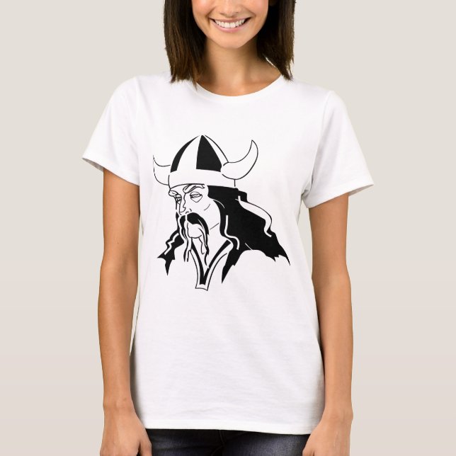 Viking  Norse  Norsemen Odin Thor T-Shirt (Front)