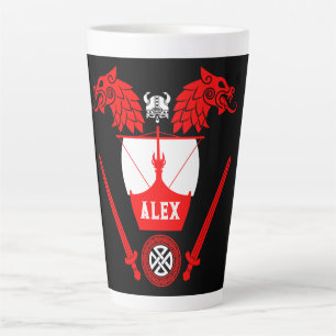 Viking Norsemen Latte Mug