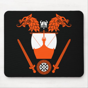 Viking Norsemen Mouse Mat