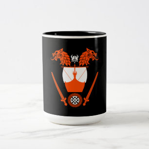 Viking Norsemen Two-Tone Coffee Mug