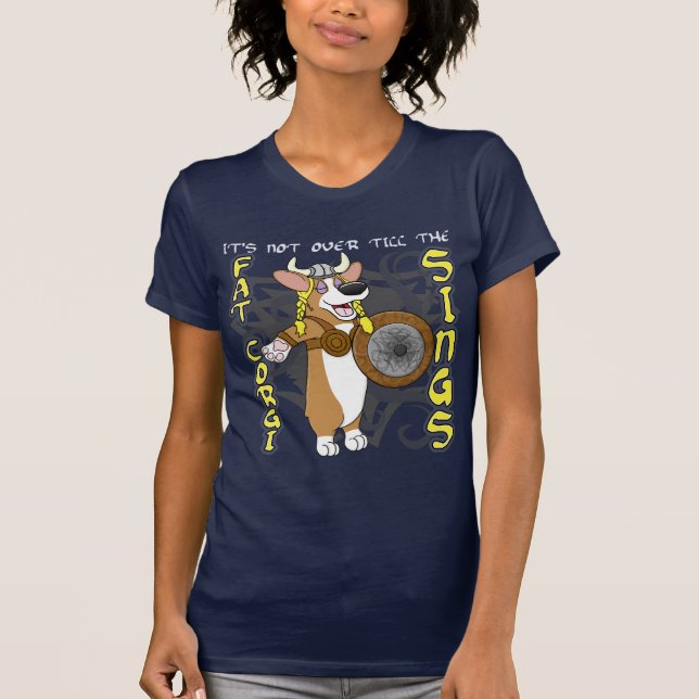 Viking Opera Corgi Women's TShirt (Front)