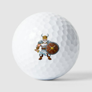 Viking or Gallic warrior Golf Balls