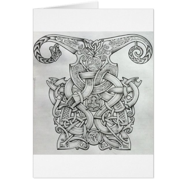 VIKING & OSEBERG KNOTWORK DESIGN (Front)