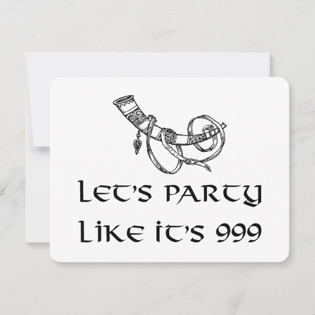 Viking Party Invitations (Front)