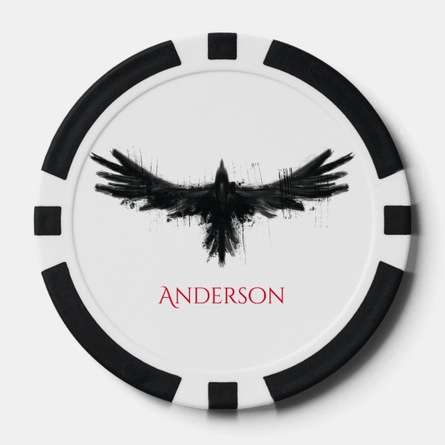 Viking Poker Chips, Personalised  Poker Chips (Front)