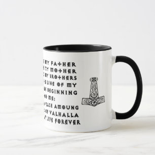 Viking Prayer Mug