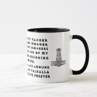 Viking Prayer Mug