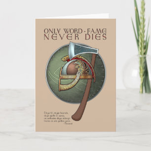 Viking Proverb Greeting Card