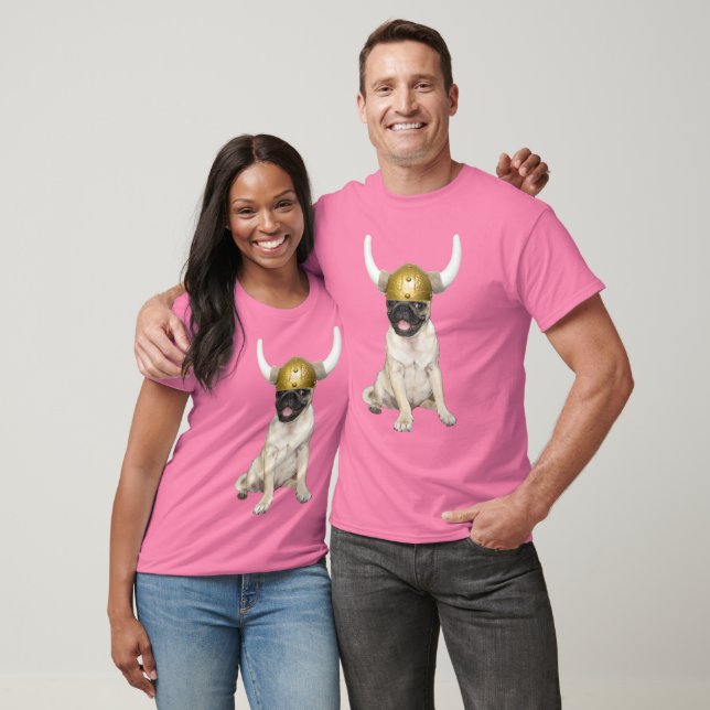 Viking Pug T-Shirt (Unisex)