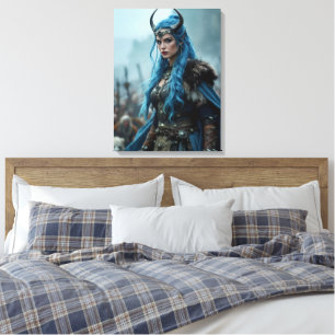 Viking Queen Canvas Print