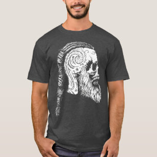 Viking Ragnar Lothbrok Valhalla Tattoo on the T-Shirt