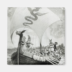 Viking Raiders Magnet