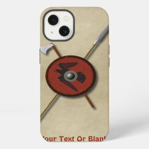 Viking Raven Shield And Weapons iPhone 13 Case