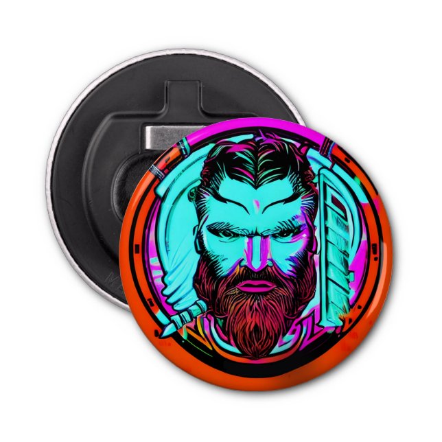 Viking Retro Bottle Opener (Front)