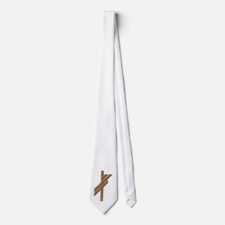 Viking rune - luck - rust tie
