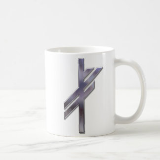 Viking Rune-luck-silver Coffee Mug