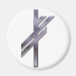 Viking Rune-luck-silver Magnet