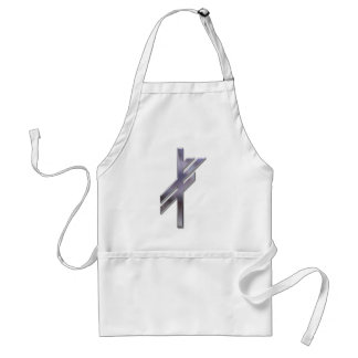 Viking Rune-luck-silver Standard Apron
