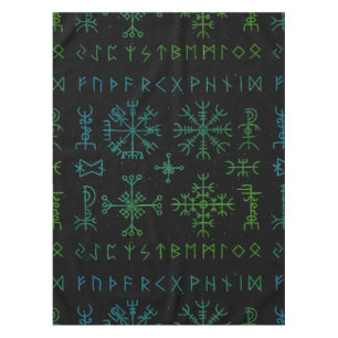 Viking Runes Tablecloth