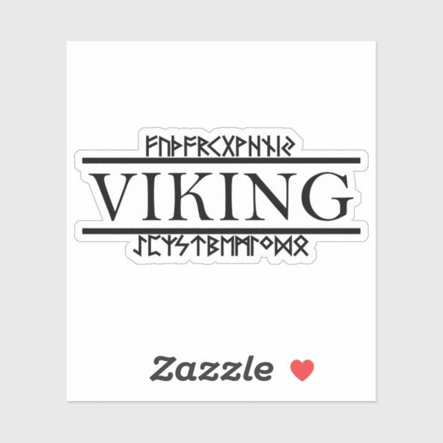 Viking Runes Vinyl Stickers (Sheet)