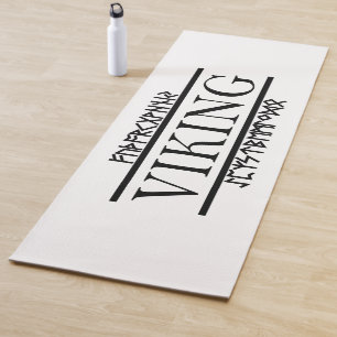 Viking Runes Yoga Mat