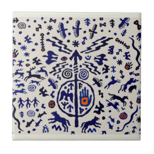 Viking Shaman Ritual Talisman Tile