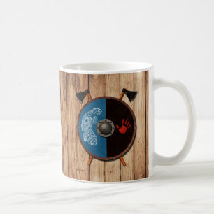 Viking Shield and Axes Coffee Mug
