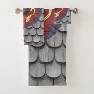 Viking Shield Bath Towel Set