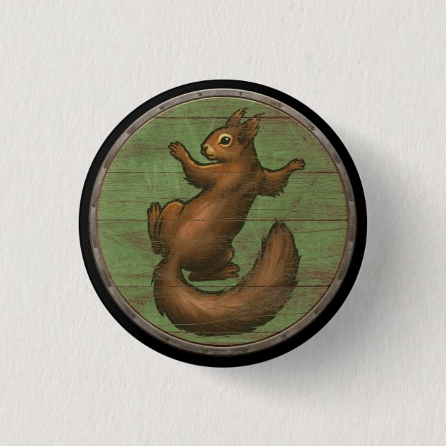 Viking Shield Button - Ratatoskr (Front)