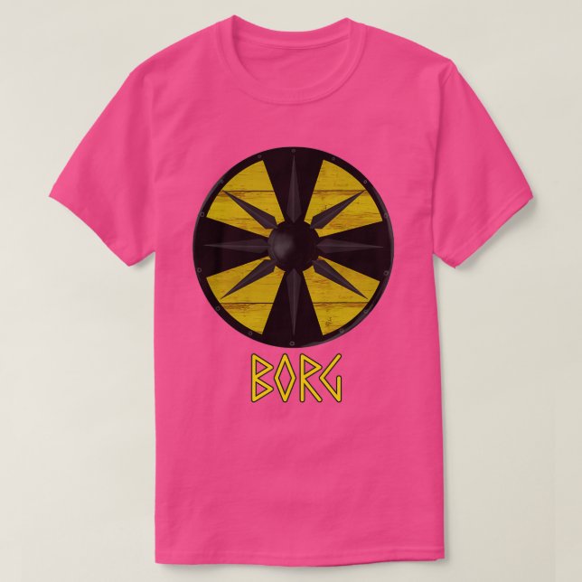 VIKING SHIELD JARL BORG T-Shirt (Design Front)