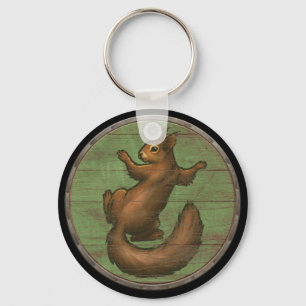 Viking Shield Keychain - Ratatoskr