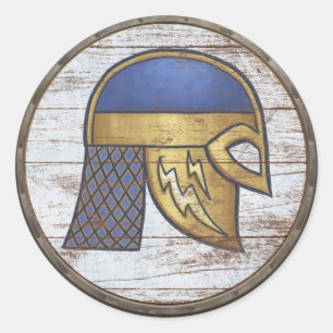 Viking Shield Sticker - Helm