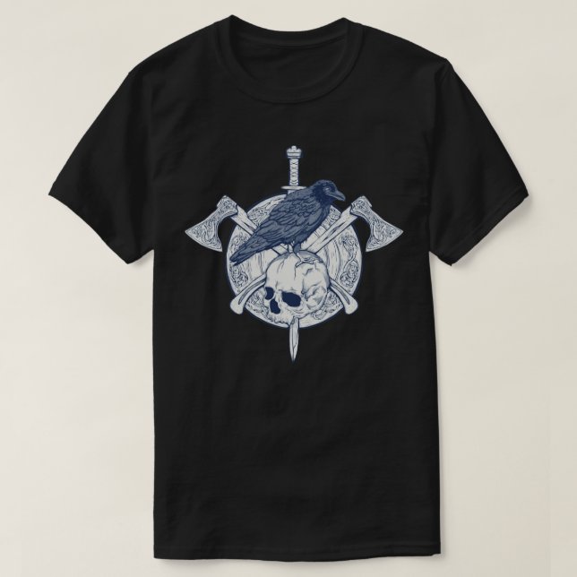 Viking shield T-Shirt (Design Front)