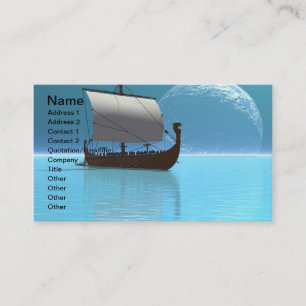 Viking Ship 2 Business Card