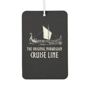 Viking Ship Cruise Line Odin And Valhalla Car Air Freshener