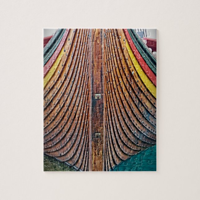 Viking Ship Hull - 8x10 - 110 pcs. Jigsaw Puzzle (Vertical)