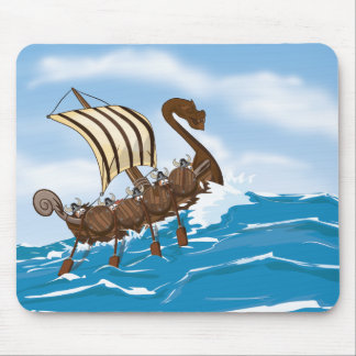 Viking Ship Mouse Mat