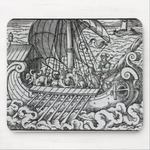 Viking Ship Mouse Mat