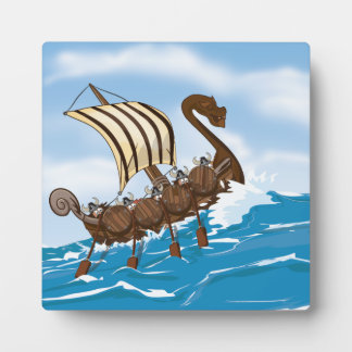 Viking Ship Plaque