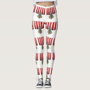 Viking Ship Sailing Thunder_Cove Leggings