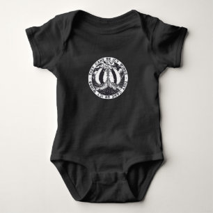 Viking Ship Scandinavian History Design Baby Bodysuit