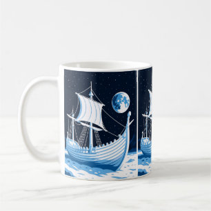 Viking Ship Serenity Coffee Mug