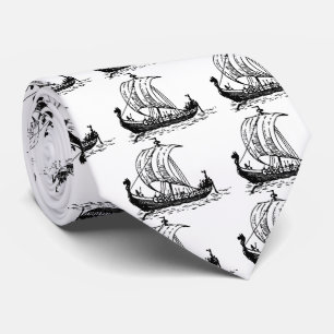 Viking Ship Tie