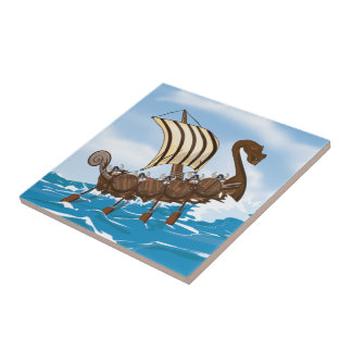 Viking Ship Tile