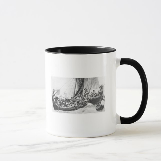 Viking Ships Mug (Right)