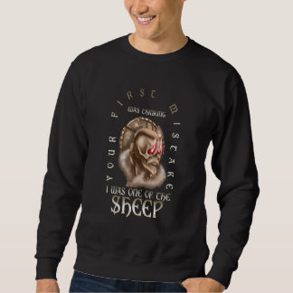 Viking Skeleton Valhalla Raven Scandinavian Mythol Sweatshirt