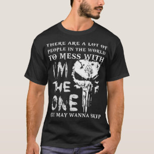 Viking Skull I Am The One T-Shirt