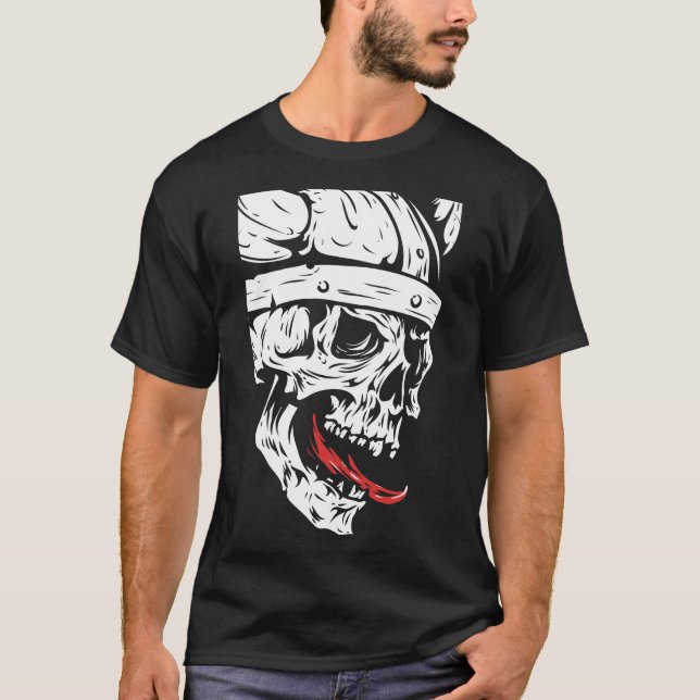Viking Skull T-Shirt (Front)