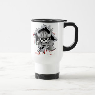 Viking Skull Travel Mug