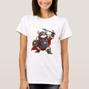 viking sloth Oversized T-Shirt